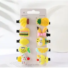 GENERICO - Set 10unds pinches para niña