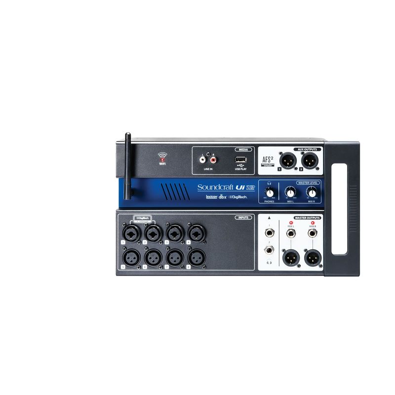SOUNDCRAFT - Soundcraft Ui12 Mezclador digital de 12 canales