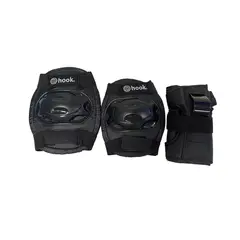 HOOK - Set Protecciones 405 Codera Rodillera Muñequera