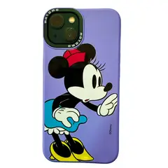 JOIGO - Carcasa Para iPhone 14 pro max Minnie Disney Morado.