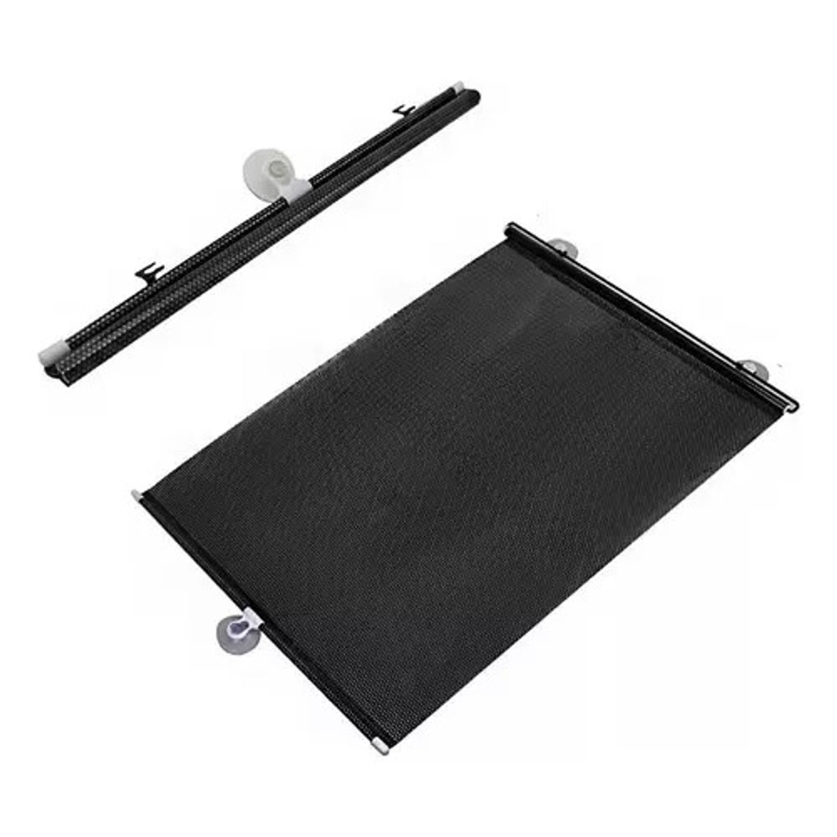 GENERICO - Parasol Quitasol Retractil Enrollable Parabrisas 125x50cm