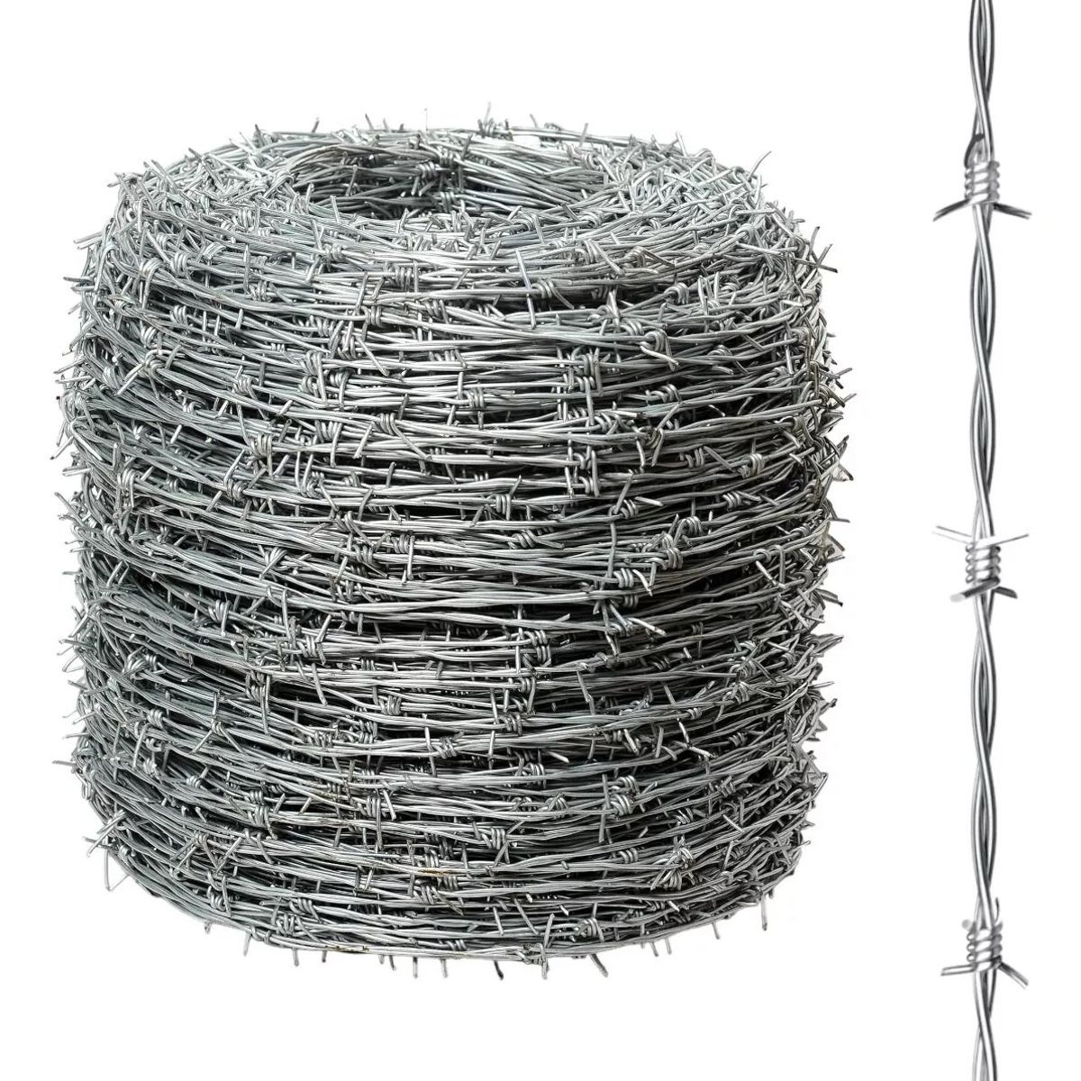 GENERICO - Rollo Alambre Puas Galvanizado Calibre 16 De 500 Metros Pua