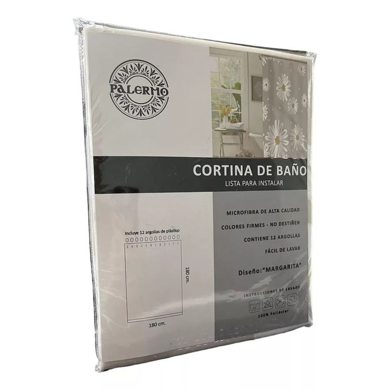 GENERICO - Cortina De Baño Margarita - S0362MG