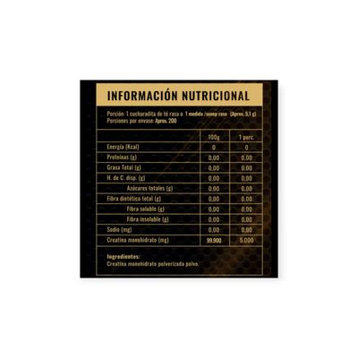 Imagen 2 del producto CREATINA MONOHIDRATADA 1KG -