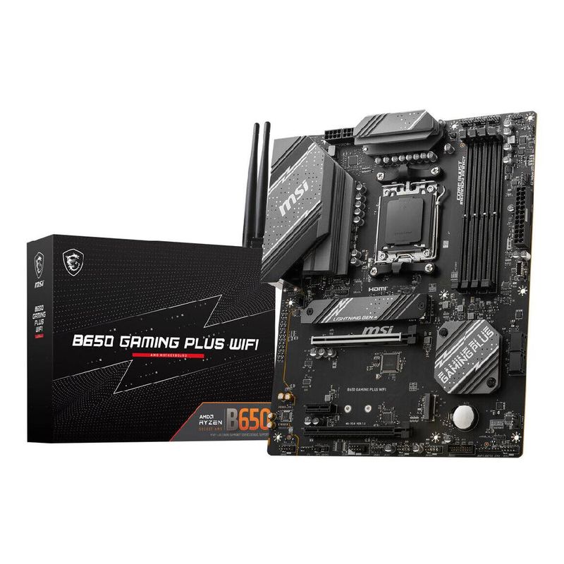 MSI - Placa Madre MSI AM5 B650 Gaming Plus WIFI