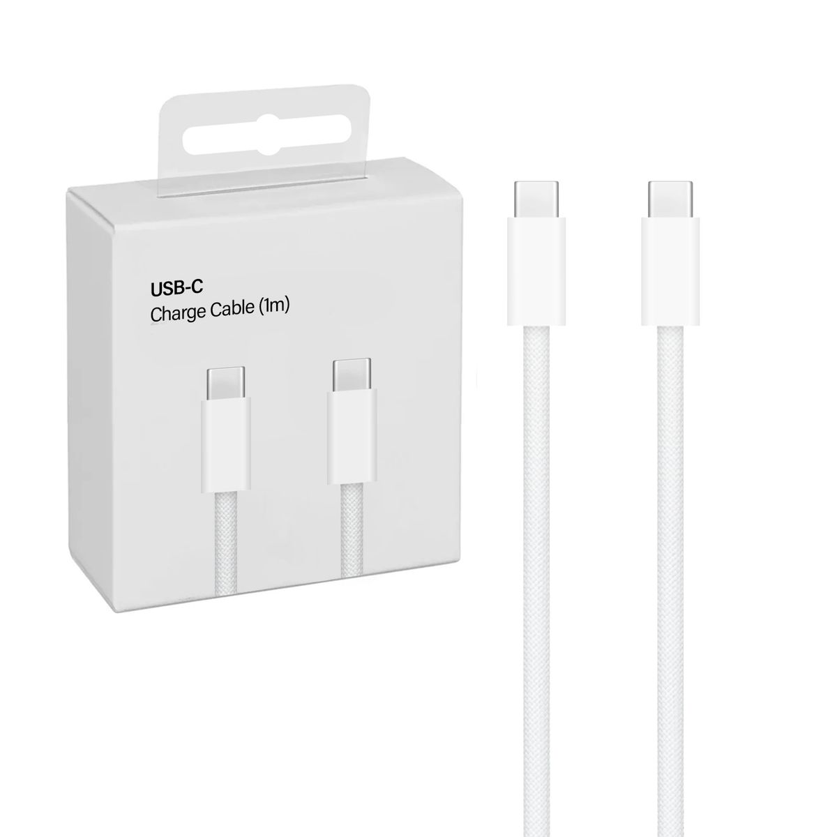 GENERICO - Cable Compatible con iPhone USB-C a USB-C 1 Metro 60W