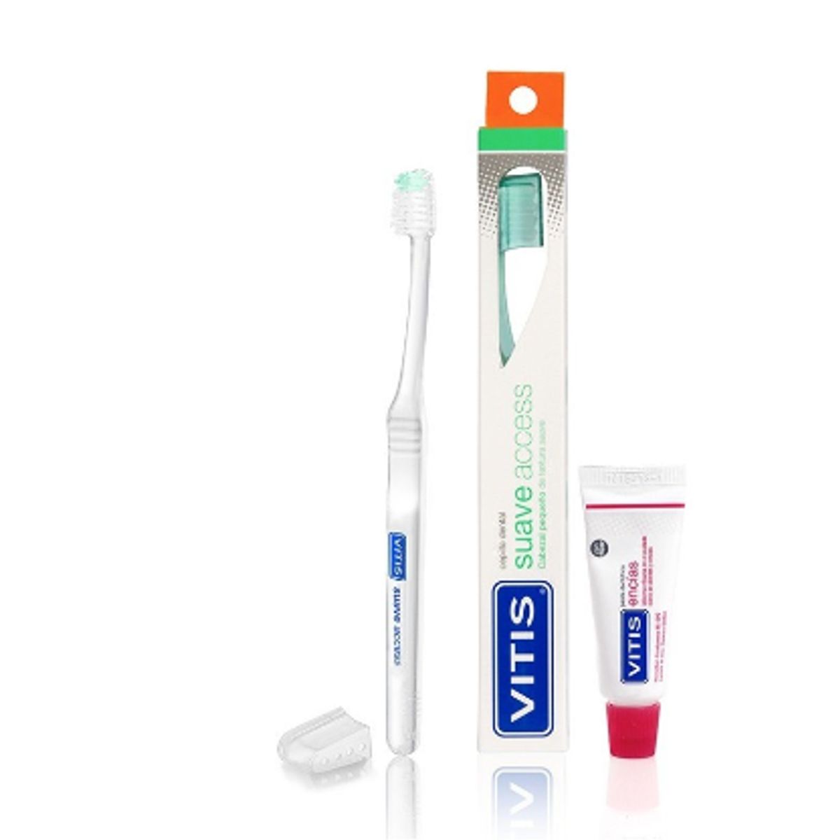 VITIS - Pack Cepillo VITIS® access suave + mini pasta 15ml