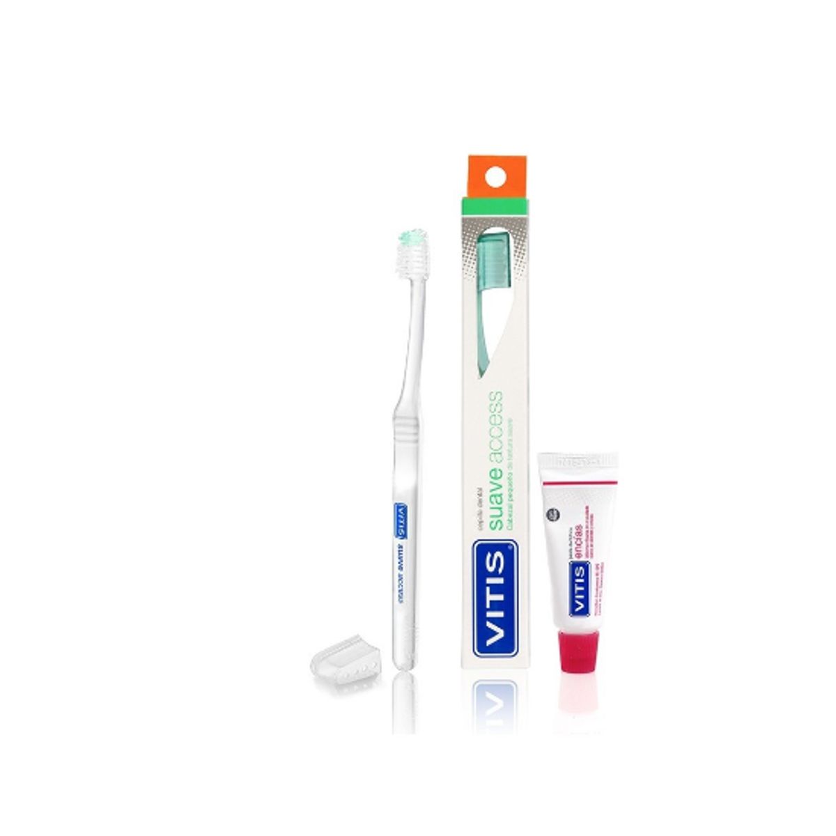 VITIS - Pack Cepillo VITIS® access suave + mini pasta 15ml