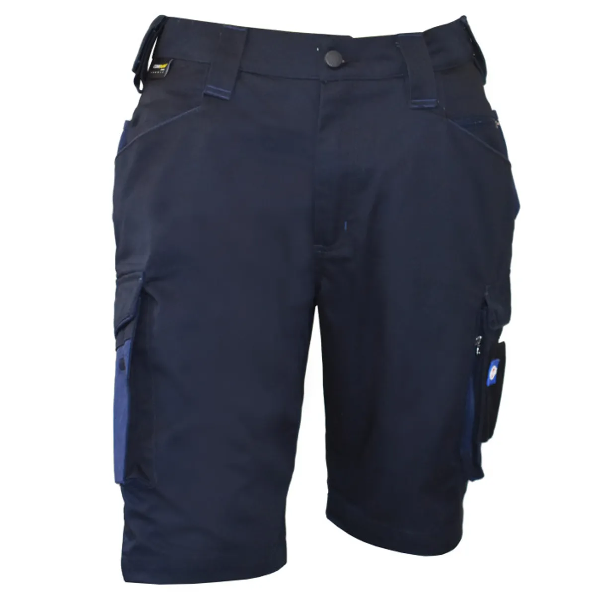 T-WORLD - Pantalón Corto Cargo Hombre Gabardina Durable Multibolsillo