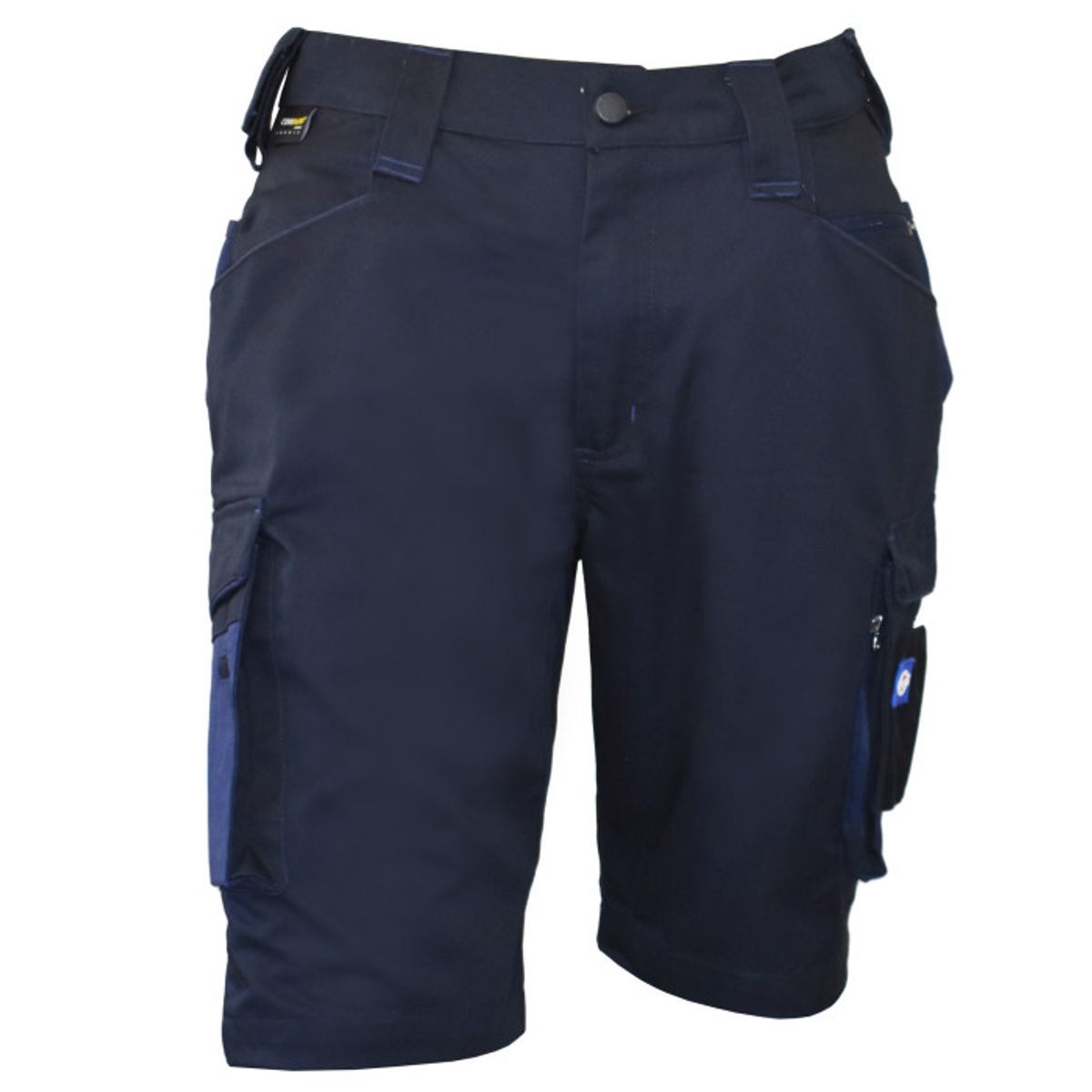 T-WORLD - Pantalón Corto Cargo Hombre Gabardina Durable Multibolsillo