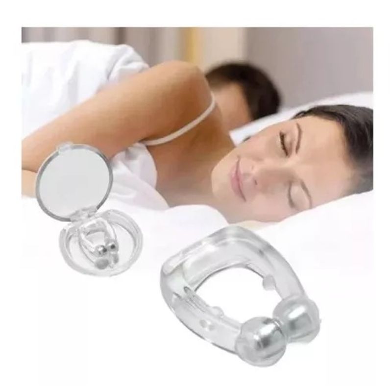 GENERICO - Clips Anti Ronquidos Nasal Biomagnético