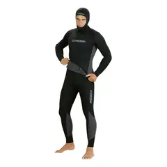 CRESSI - Traje de Buceo Neopreno 8 Mm Modelo Fisterra - Negro - L