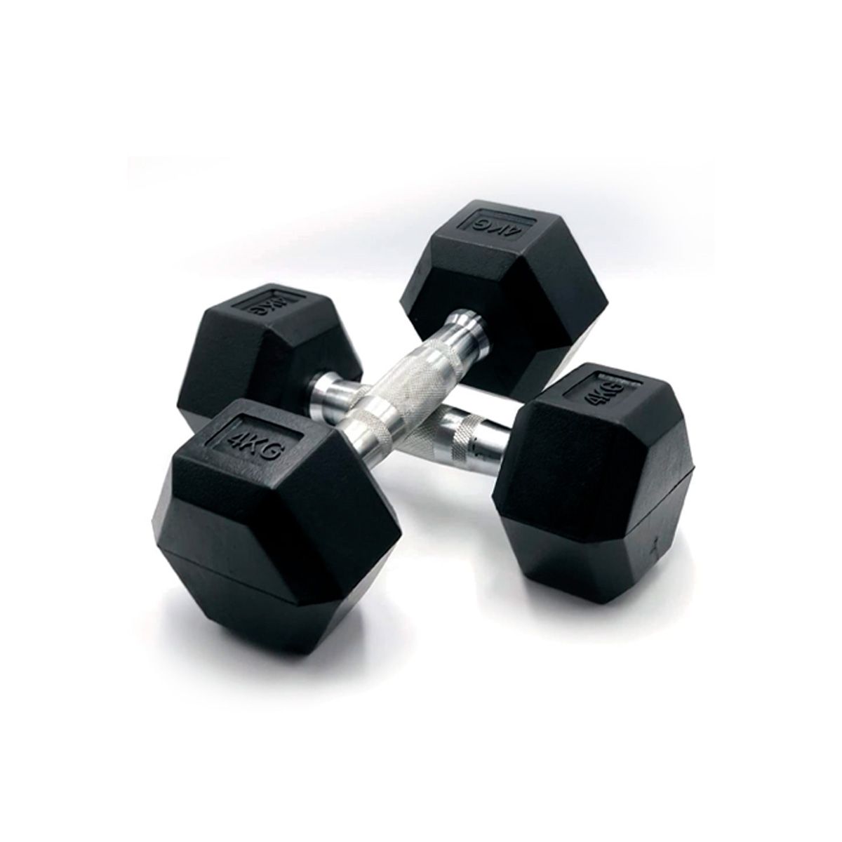 SDFIT - Mancuernas 4kg Cu 8kg Total Hexagonal