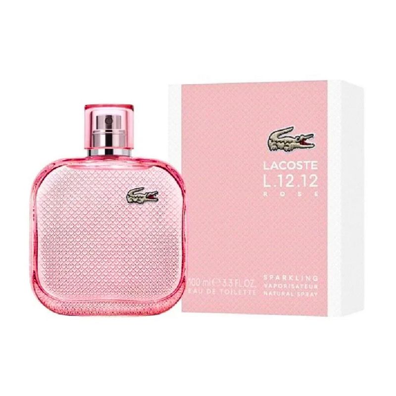 LACOSTE - LACOSTE L1212 ROSE SPARKLING EDT 100ML