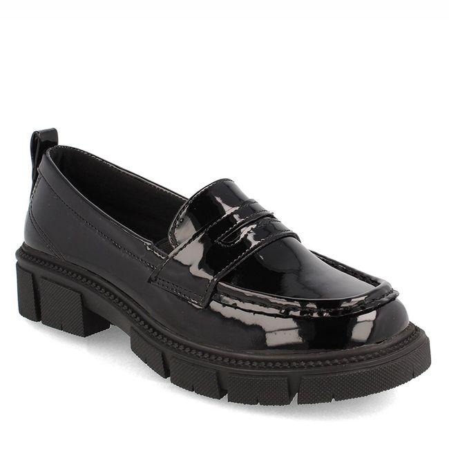 BUBBLE GUMMERS - Mocasín Niña Bubblegummers Catia Negro