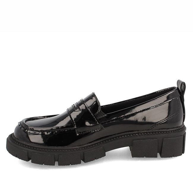 BUBBLE GUMMERS - Mocasín Niña Bubblegummers Catia Negro