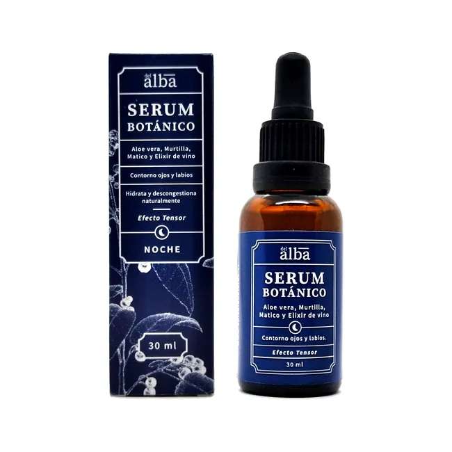 ALBA - Serum Botánico Tensor Hidratante Ojos Labios - Del Alba