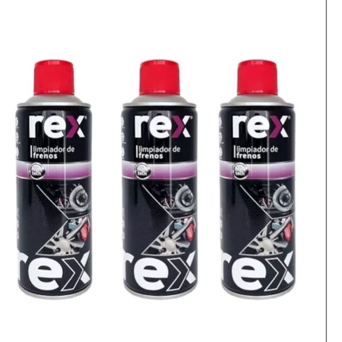 METALFER - Limpiador De Frenos Rex 450ml Auto Mantención