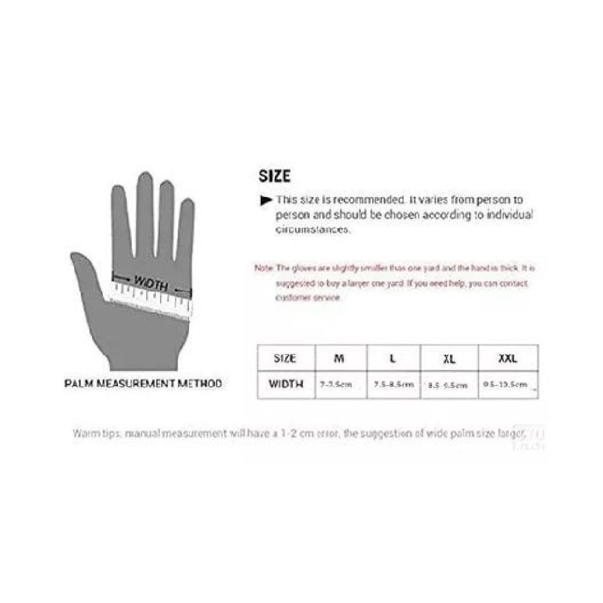 GENERICO - Guantes Invierno Impermeable Para Motociclista Térmico