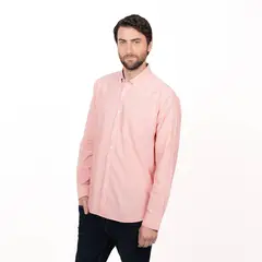 TRUVAL - Camisa Oxford Chambray Slim Fit
