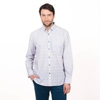 Camisa Trevira Estampada Regular Fit