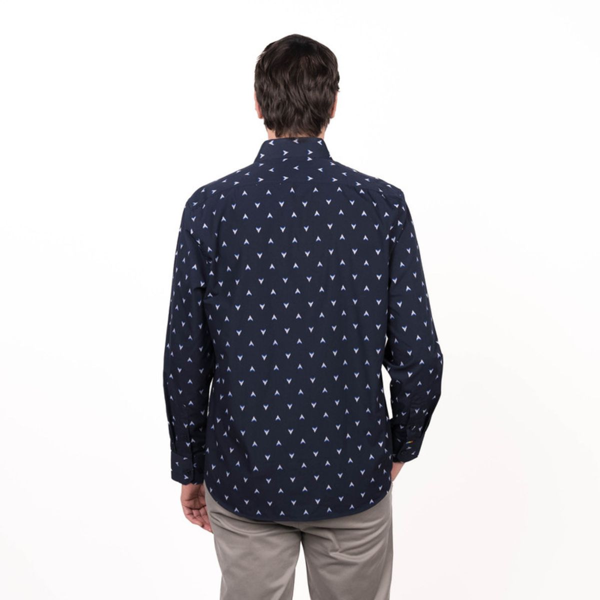 TRUVAL - Camisa Trevira Estampada Regular Fit TRUVAL