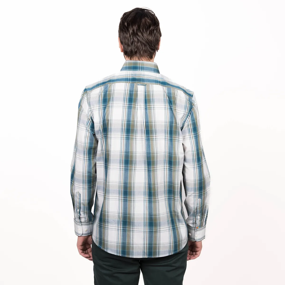 TRUVAL - Camisa Trevira Escocesa Regular Fit TRUVAL
