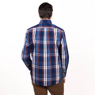 Imagen 2 del producto Camisa Trevira Escocesa Regular Fit TRUVAL_.