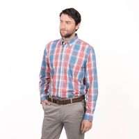 Camisa Trevira Escocesa Regular Fit