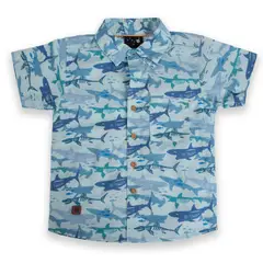 PILLIN - Camisa Niño Celeste