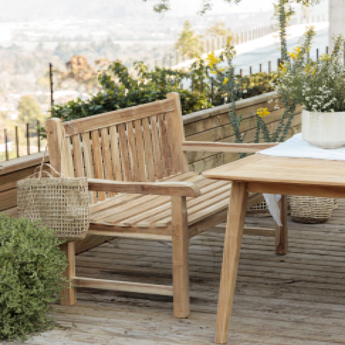 AMOBLE - Banqueta Zuri Natural Amoblé