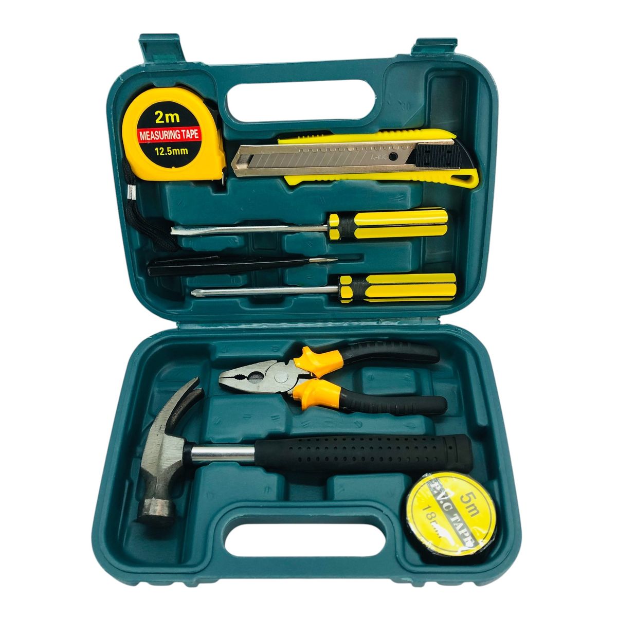 GENERICO - Kit Herramientas De Trabajo Basicas Maletin Para El Hogar