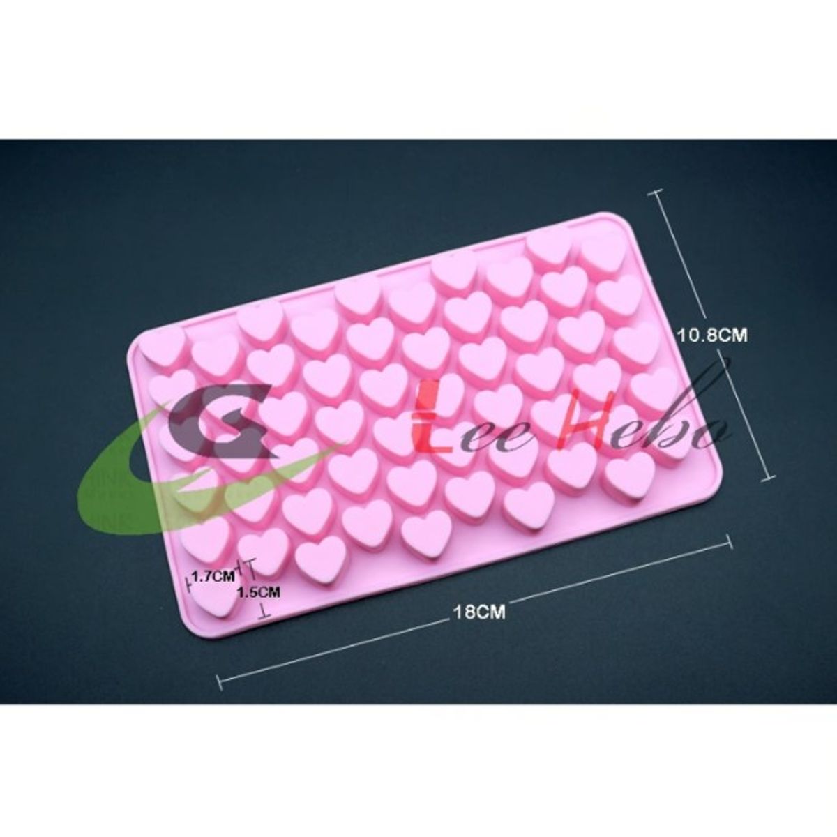 GENERICO - Molde Silicona Para Chocolate Forma Mini Corazones