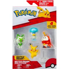 POKEMON - Battle Ready Multipack 4 Figuras