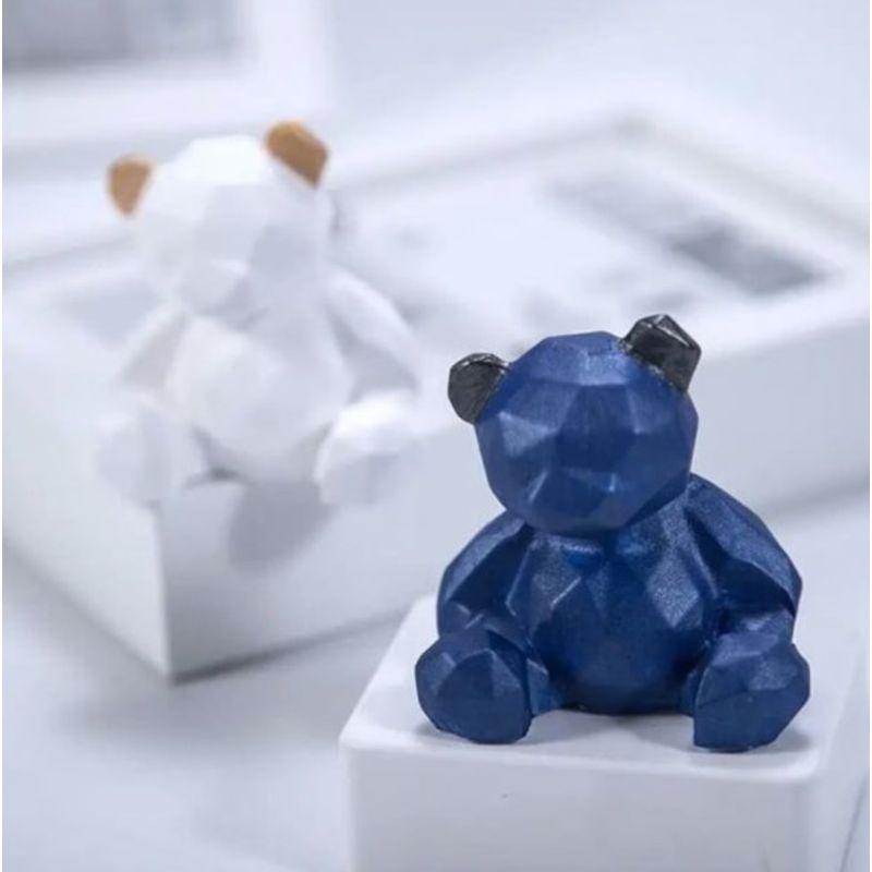 GENERICO - Molde Silicona Para Resina Figuras Oso