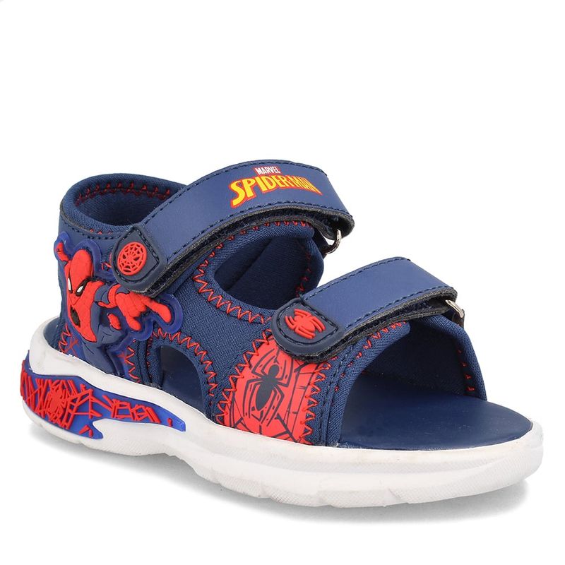 BUBBLE GUMMERS - Sandalia  Niño Bubblegummers Spiderman 4 Azul-Rojo