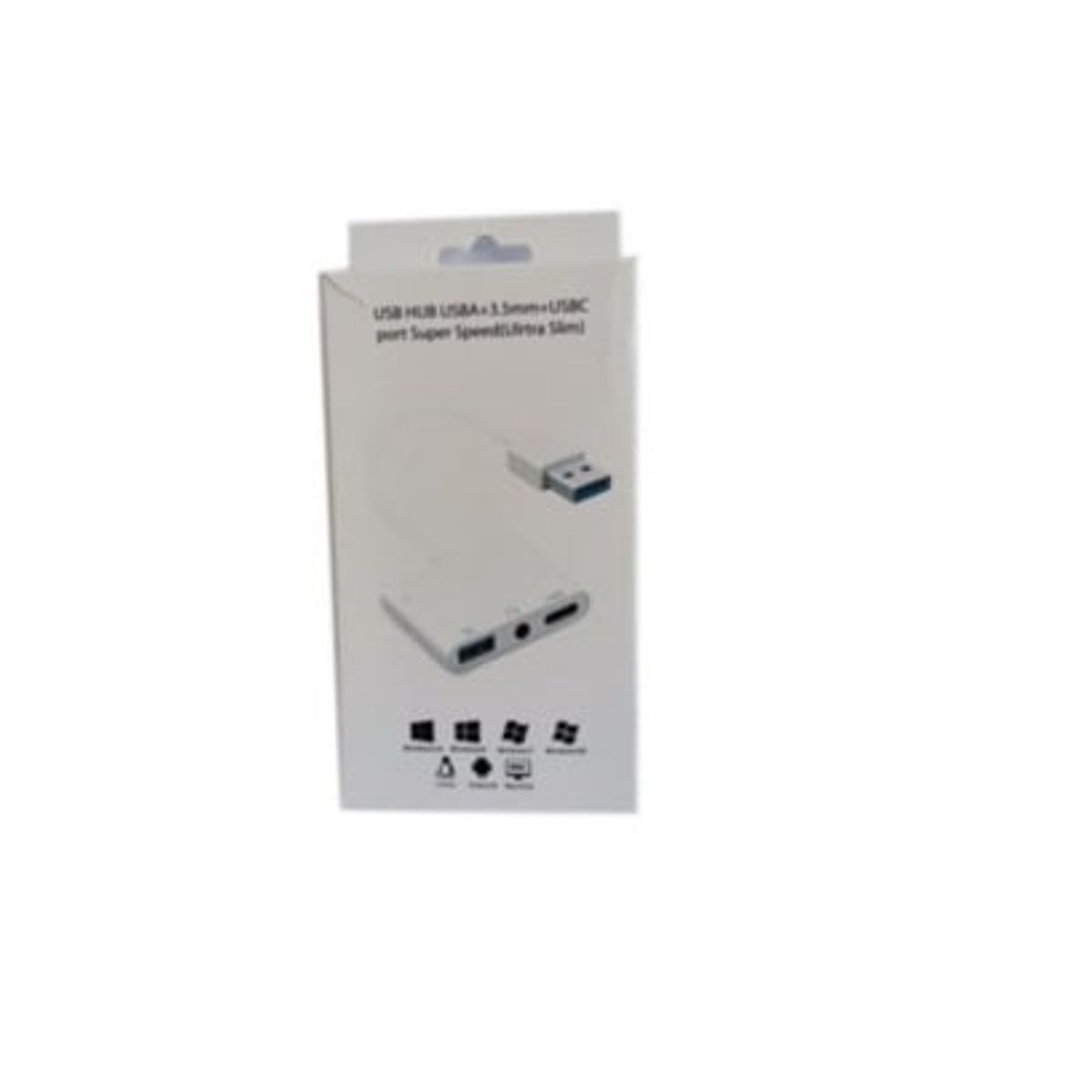 IRM - Adaptador Hub 3 En 1 Usb A Usb-c Auxiliar 3.5mm Usb3.0