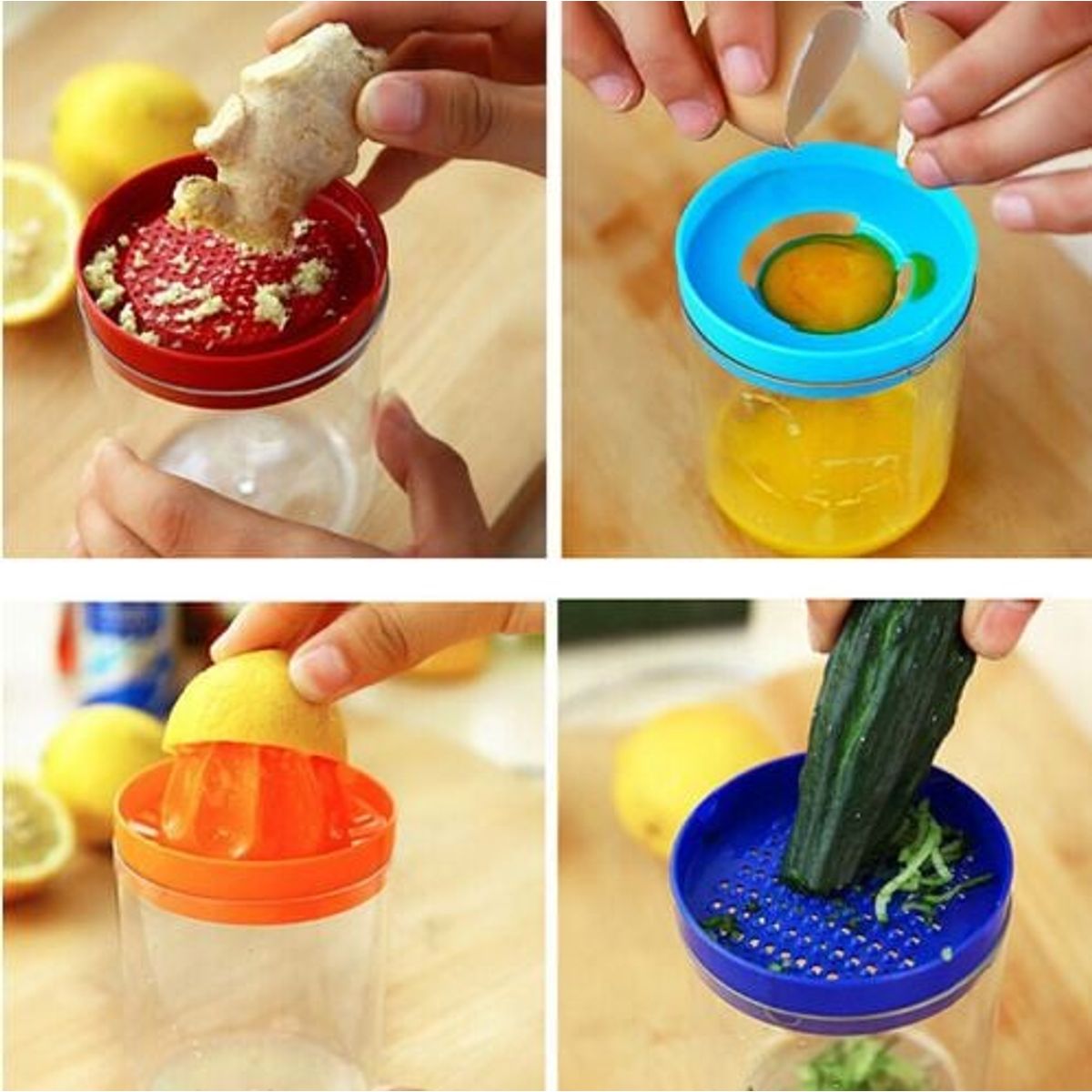 COSAS NOVEDOSAS - Exprimidor 8 Funciones