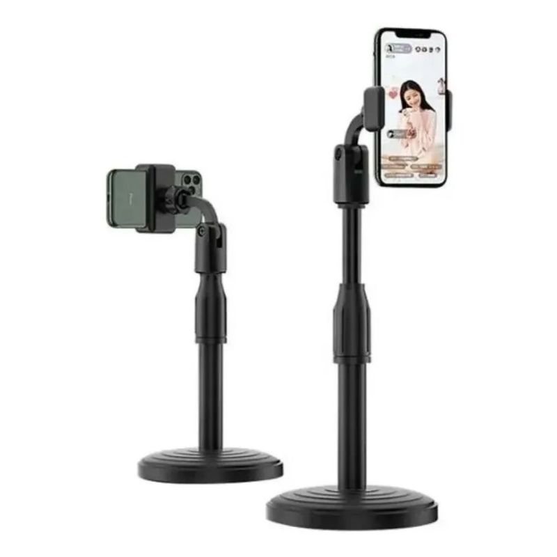 IRM - Soporte Base Alto Celular Mesa Escritorio Rotacion 360° Live