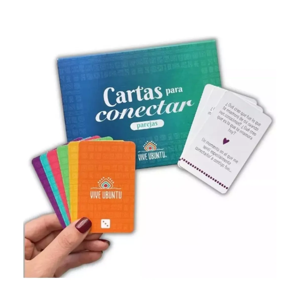 VIVE UBUNTU - Cartas Para Conectar En Pareja - Juego De Mesa