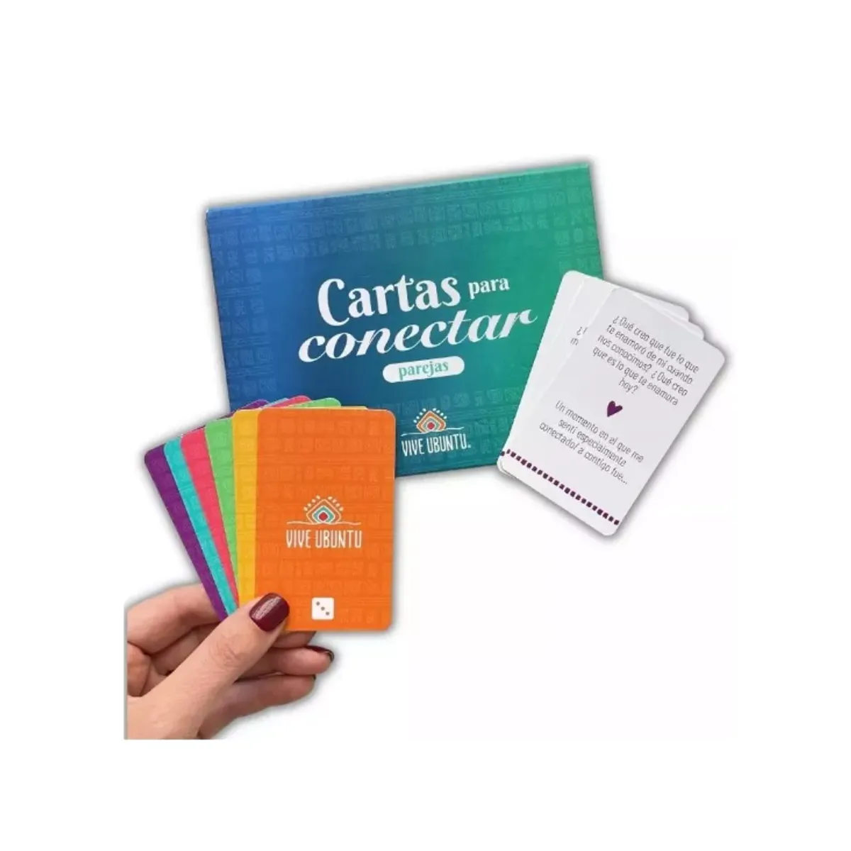 VIVE UBUNTU - Cartas Para Conectar En Pareja - Juego De Mesa