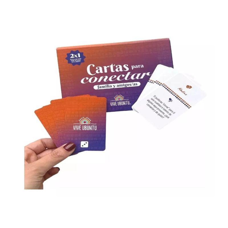 VIVE UBUNTU - Juego Cartas Para Conectar En Familia Y Amigos