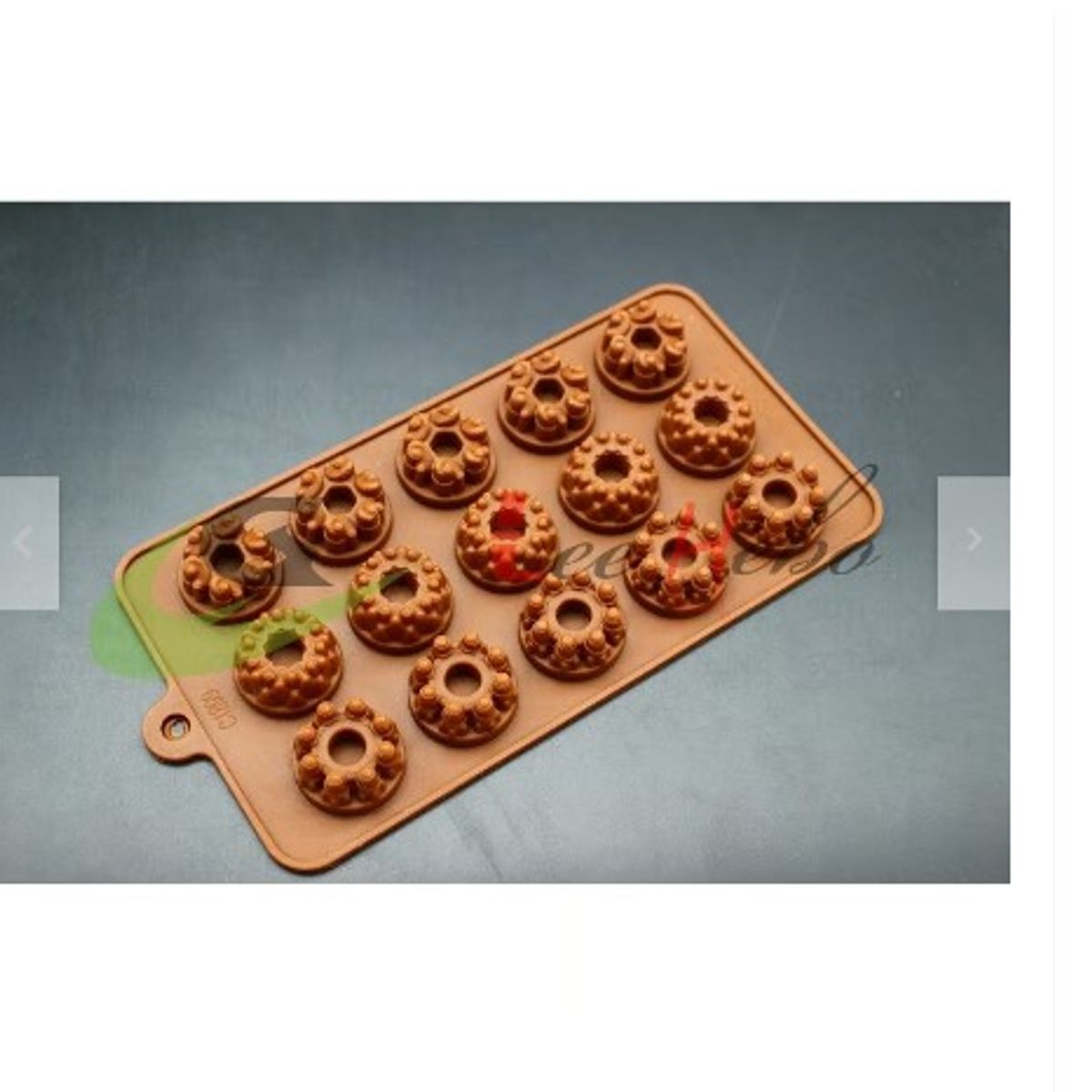GENERICO - Molde Silicona Para Chocolate Forma Mini Donas