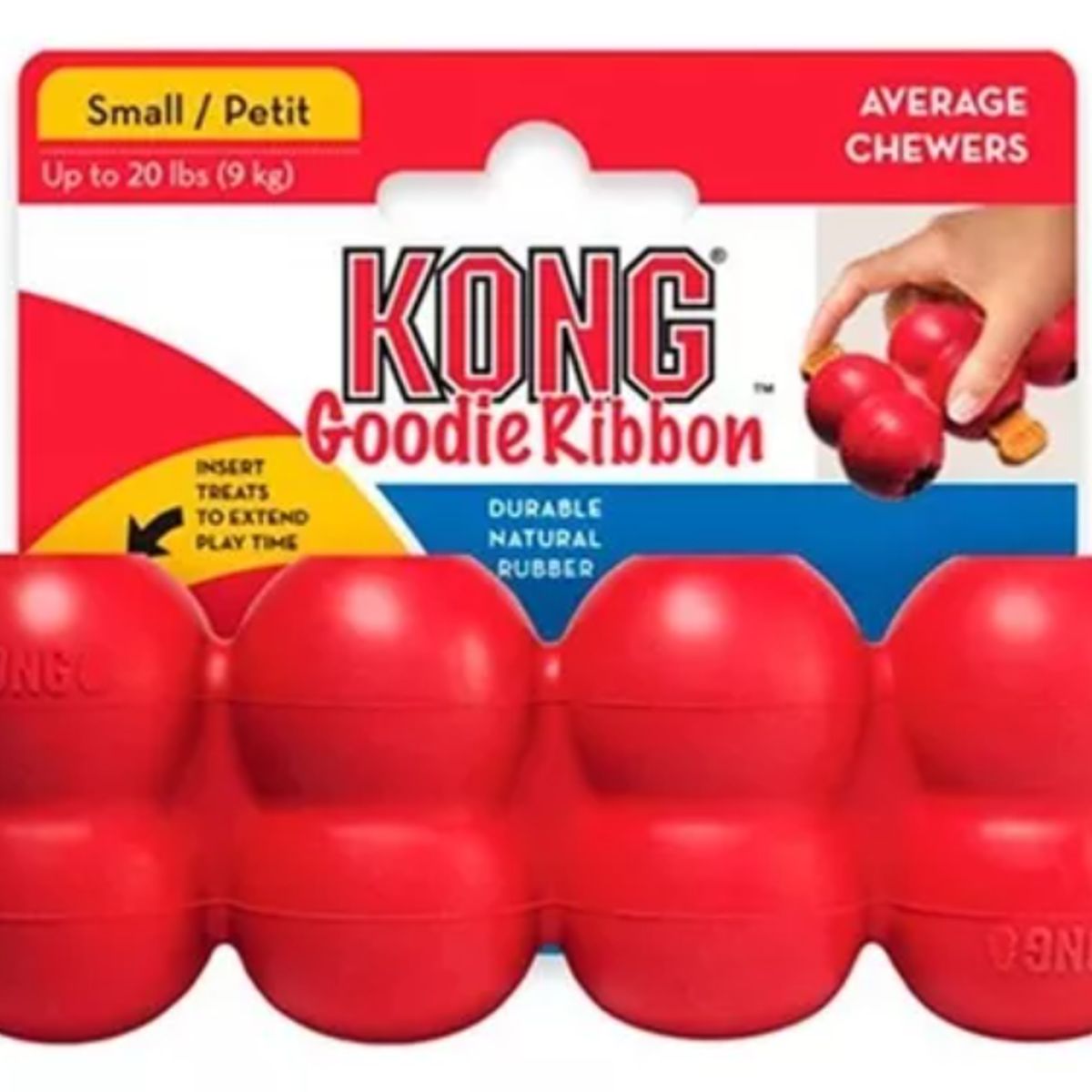 KONG - Juguete Kong Goodie Ribbon Talla M