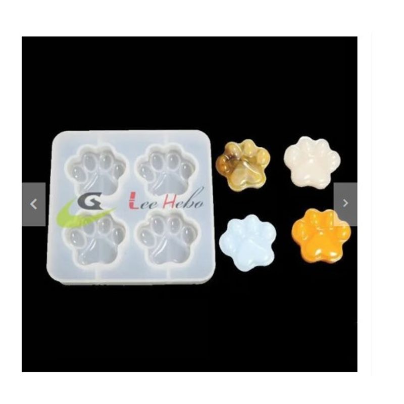 GENERICO - Molde Silicona Para Resina Figuras Patita De Perro