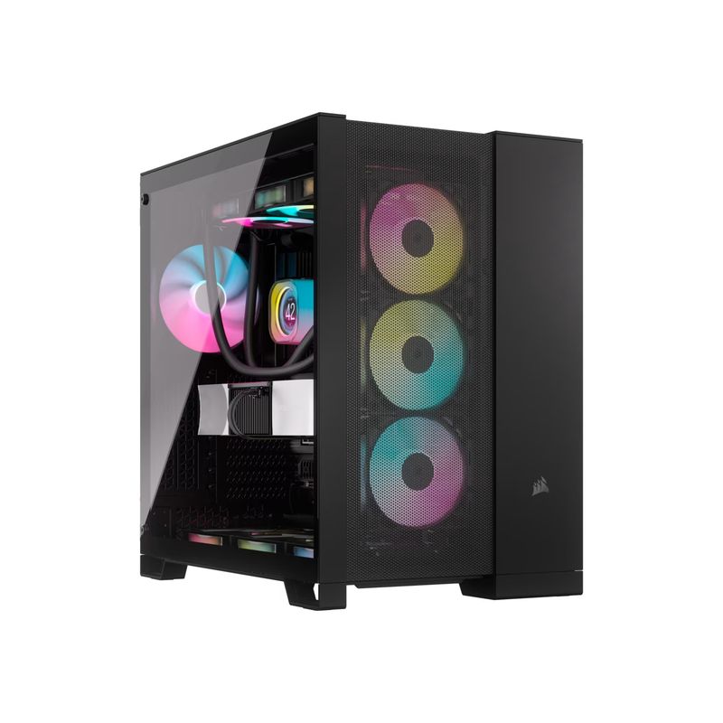 CORSAIR - Gabinete Corsair 6500D AirFlow Mid Tower Doble Cámara CORSAIR