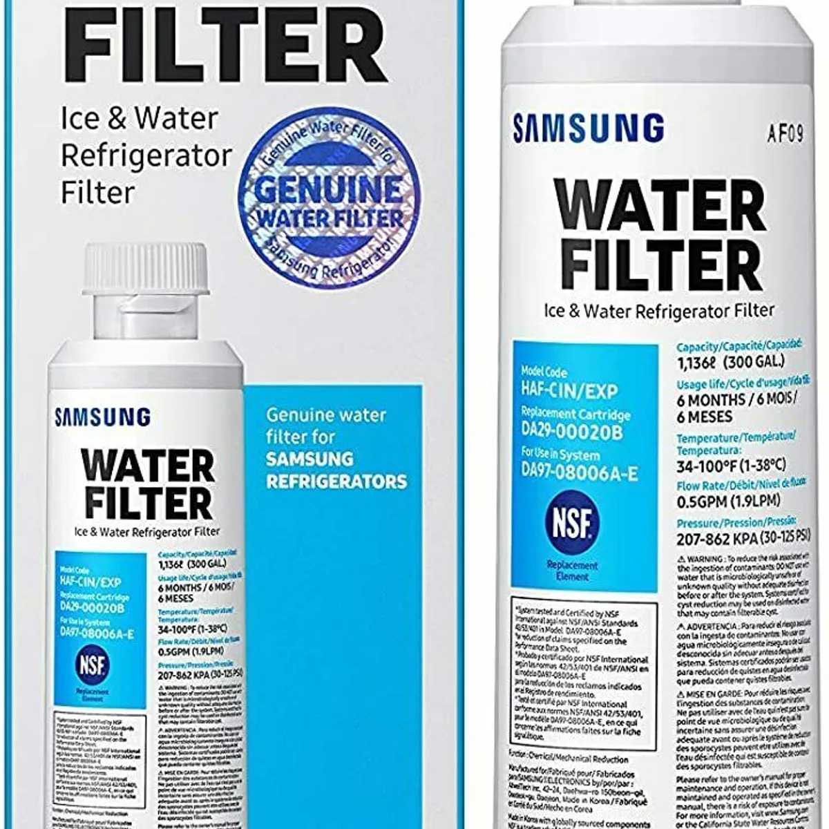 SAMSUNG - Filtro Refrigerador Samsung DA29-00020B
