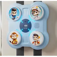 GENERICO - Máquina de Boxeo para Niños con Guantes SIN Bluetooth