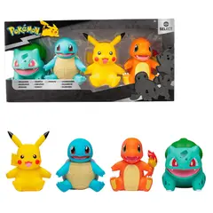 POKEMON - Select Pack De 4 Figuras De 10 Cm.