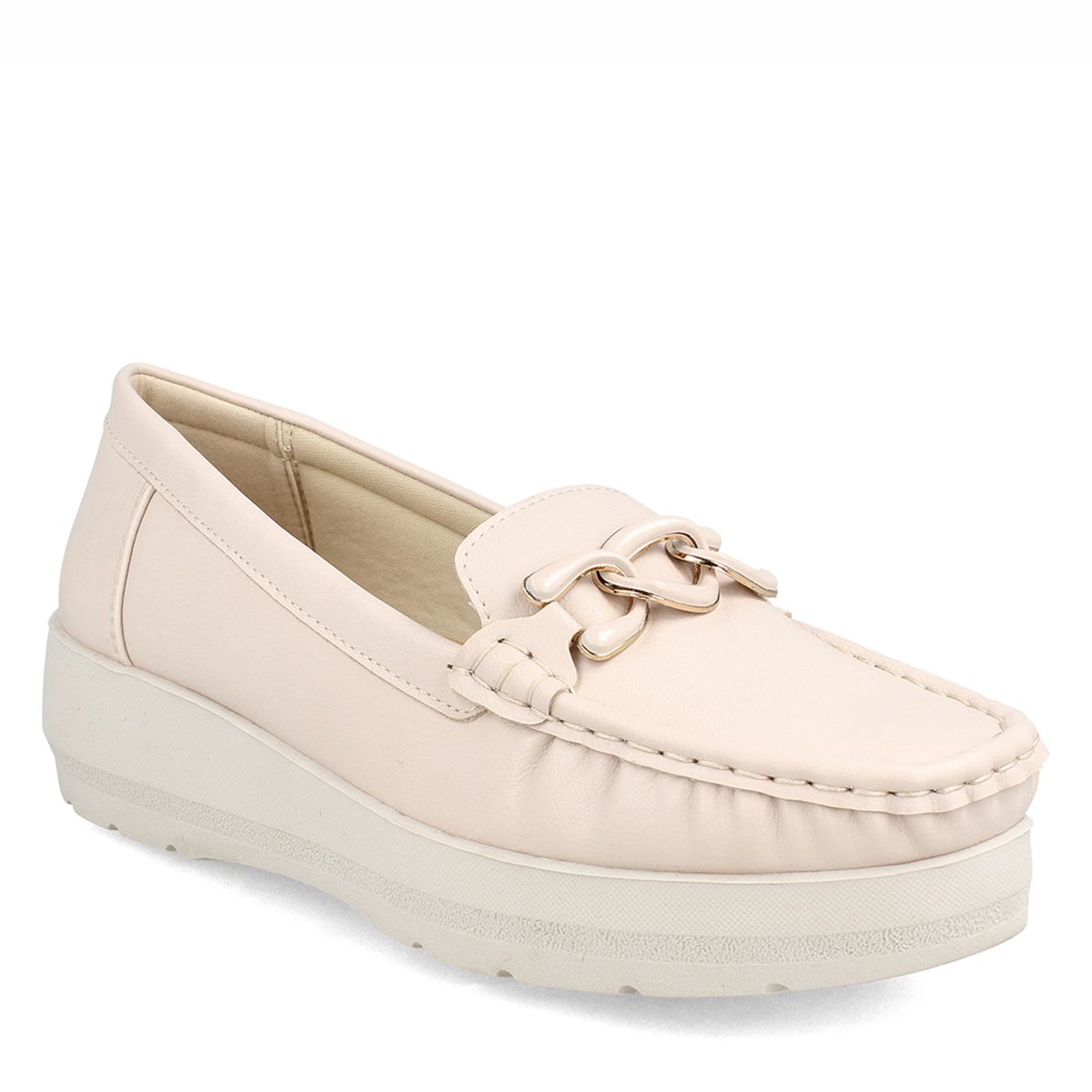BATA - Mocasin Mujer Bata Mara Blanco